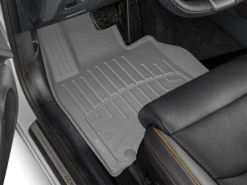 WeatherTech 2026 Genesis GV70 1st Row Front FloorLiner HP - Grey-thumbmail-4