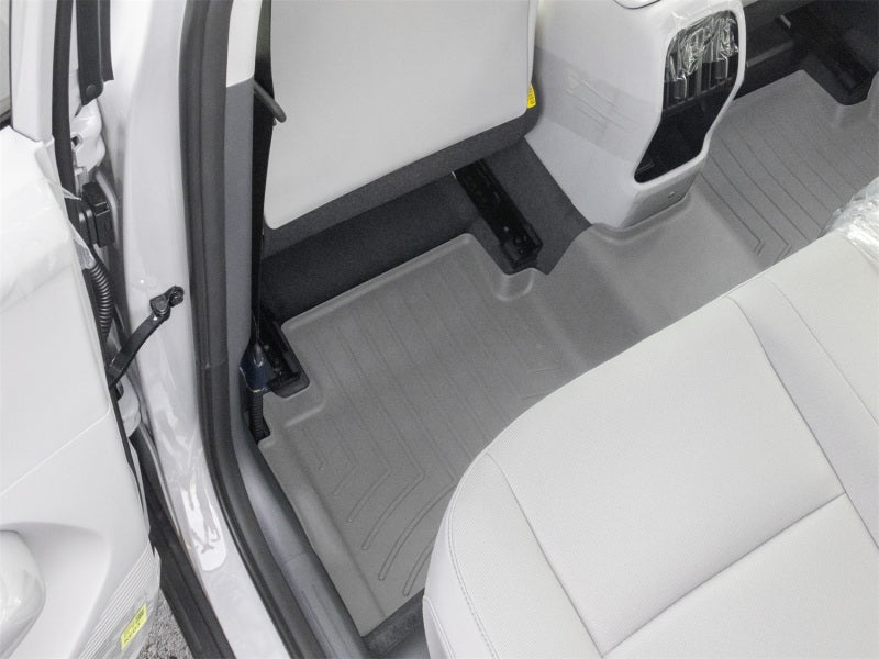 WeatherTech 24-26 Hyundai Kona 2nd Row Rear FloorLiner HP - Grey-thumbmail-4
