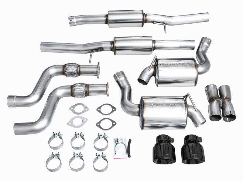 AWE 2023 Nissan Z RZ34 RWD Touring Edition Catback Exhaust System w/ Diamond Black Tips-thumbmail-16