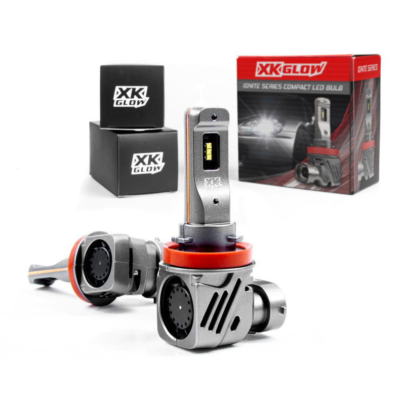 XK Glow HB3 9005 IGNITE Series Compact LED Bulb Kit-thumbmail-1