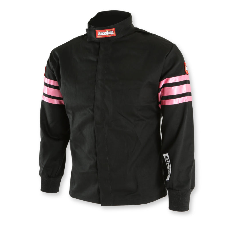RaceQuip Pink Trim SFI-1 JR. Jacket - Kids Medium-thumbmail-3