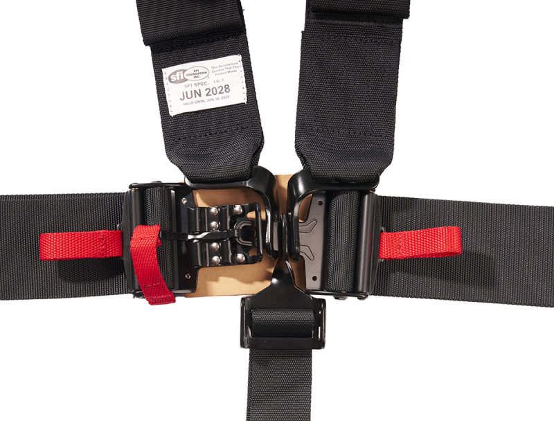 PRP 5.3 Harness Latch and Link with Removeable Pads SFI 16.1- Black-thumbmail-3