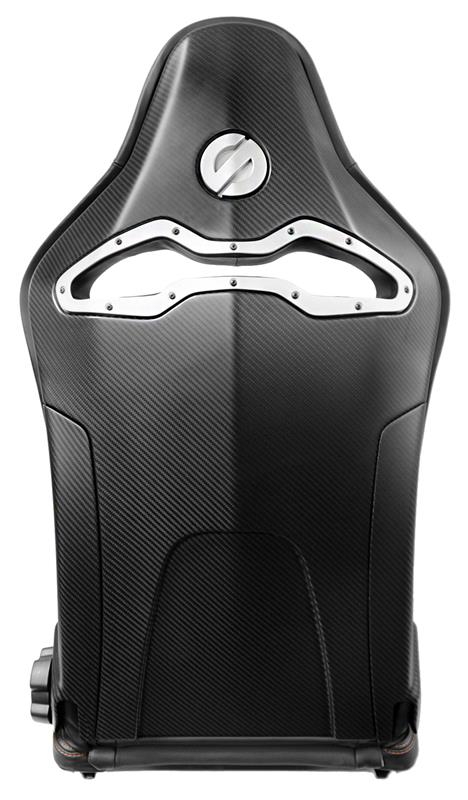 Sparco Seat SPX Special Edition Black/Grey w/ Gloss Carbon Shell - Right-thumbmail-1
