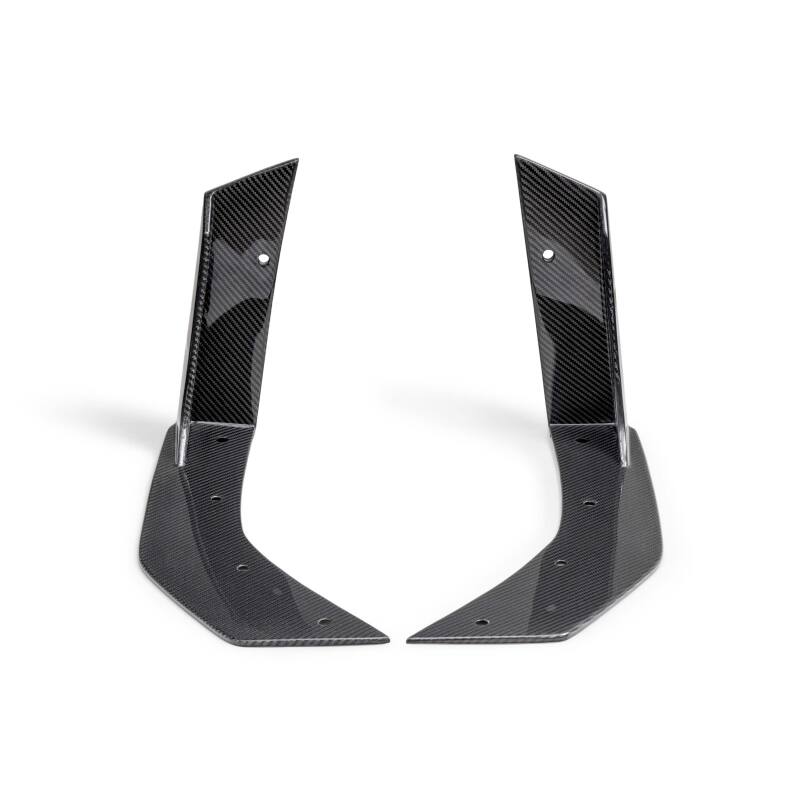 Anderson Composites 2024 Ford Mustang Type-GT5 Carbon Fiber Front Splitter Wickers-thumbmail-1