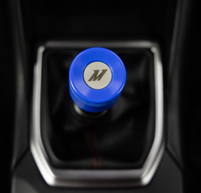 Mishimoto 2022+ Subaru WRX Shift Knob World Rally Blue-thumbmail-2