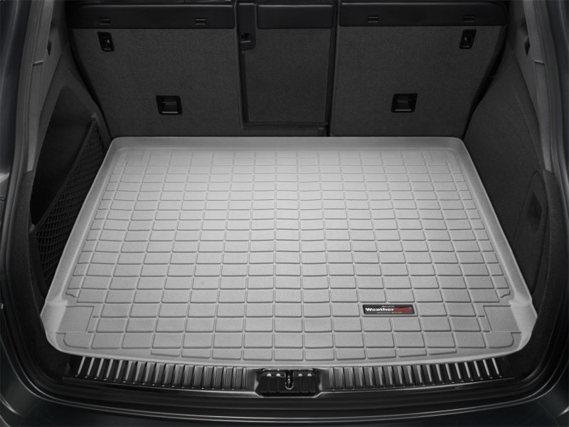 WeatherTech 10-13 Cadillac CTS Sport Wagon Cargo Liners - Grey-thumbmail-3