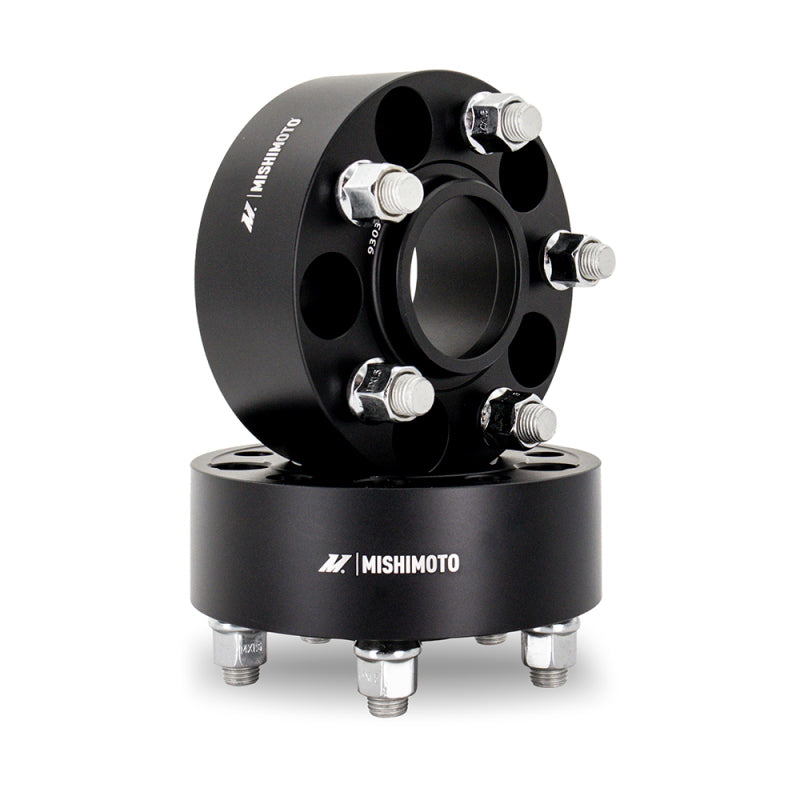 Mishimoto Wheel Spacers - 5x100 - 56.1 - 50 - M12 - Black-thumbmail-1