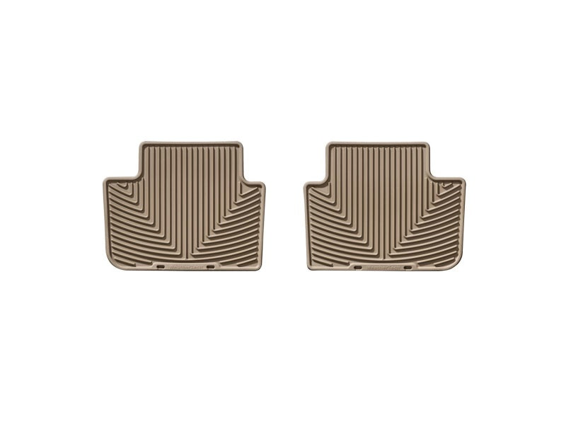 WeatherTech 04+ BMW X3 Rear Rubber Mats - Tan-thumbmail-2