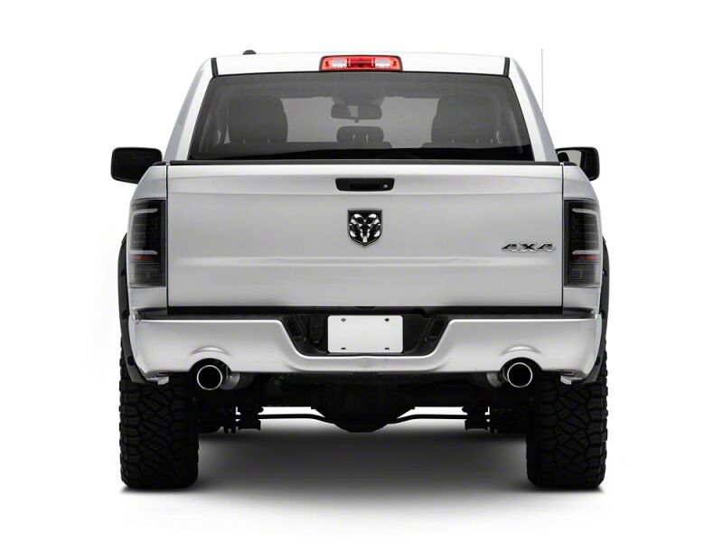 Raxiom 09-18 Dodge RAM 1500 Axial Series LED Tail Lights- Black Housing- Clear Lens-thumbmail-3