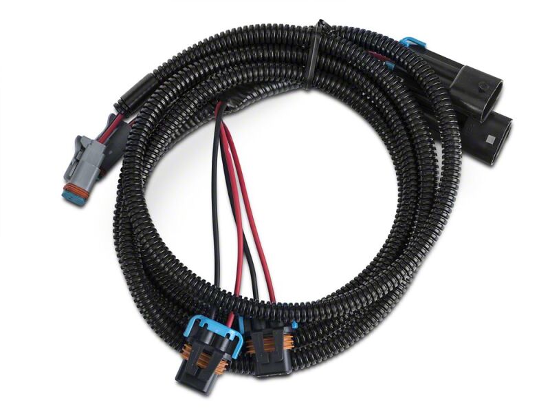 Raxiom 07-09 Jeep Wrangler JK Axial Series H10 Fog Light Dual Wire Harness Adapter Set-thumbmail-1