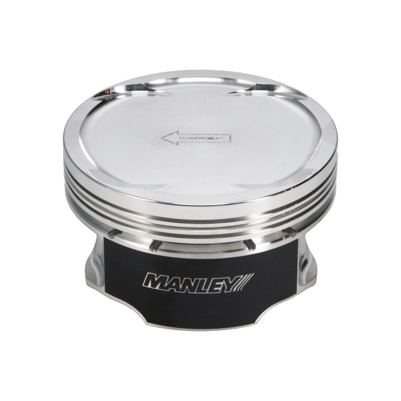 Manley 03-07 Nissan 350Z/Maxima 81.4mm Stroker 95.75mm +.25mm Bore 8.5:1 Dish Piston Set w/ Rings-thumbmail-3