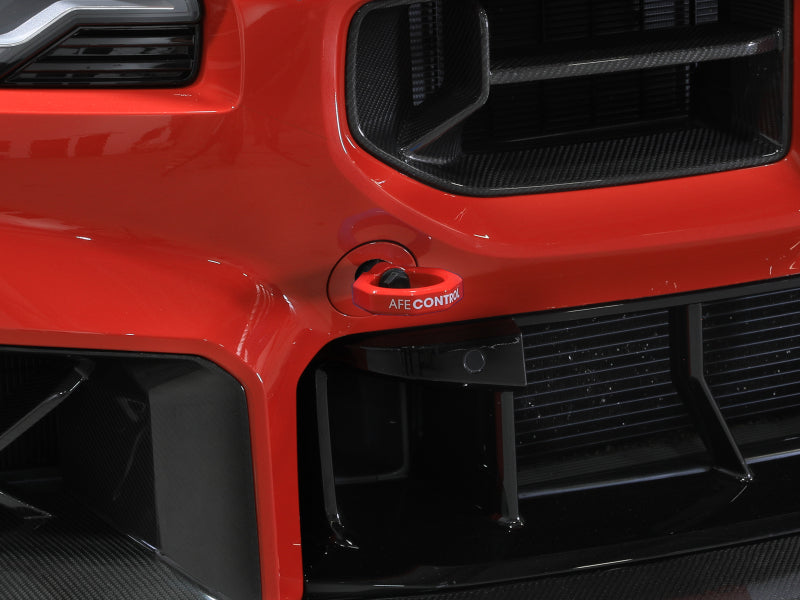 aFe 23-25 BMW M2 (G87) CONTROL Front / Rear Tow Hook - Red-thumbmail-2