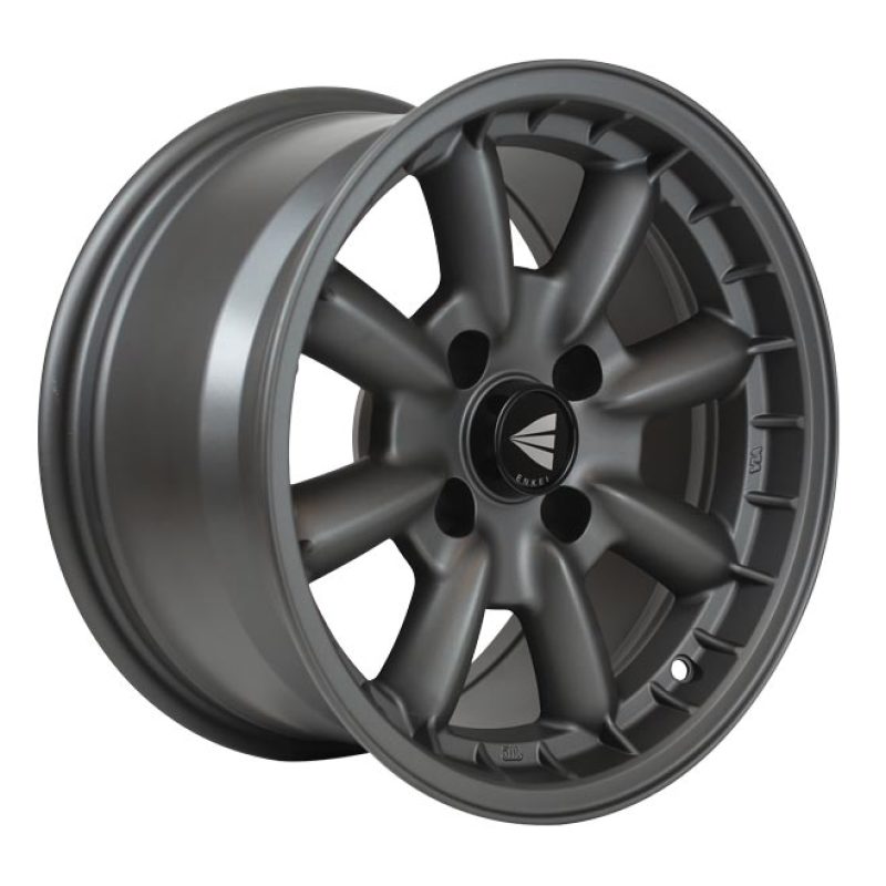 Enkei Compe 16x8 25mm Offset 4x114.3 Bolt Pattern 72.6mm Bore Dia Matte Gunmetal Wheel