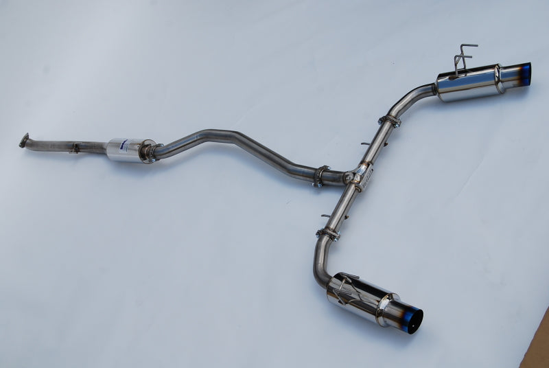 Invidia 2022+ Honda Civic Si (1.5T) 70mm N1 Cat Back Exhaust - Burnt TI Tips-thumbmail-2