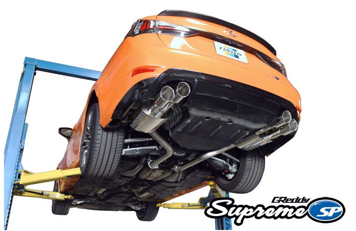 GReddy 2015+ Lexus GS-F Dual 63.5mm Supreme SP Axle-Back Exhaust w/ Quad Offset Tips-thumbmail-2