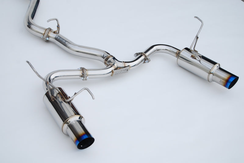 Invidia 2022+ Subaru WRX N1 Twin Outlet Single Layer Tip Cat-Back Exhaust-thumbmail-4