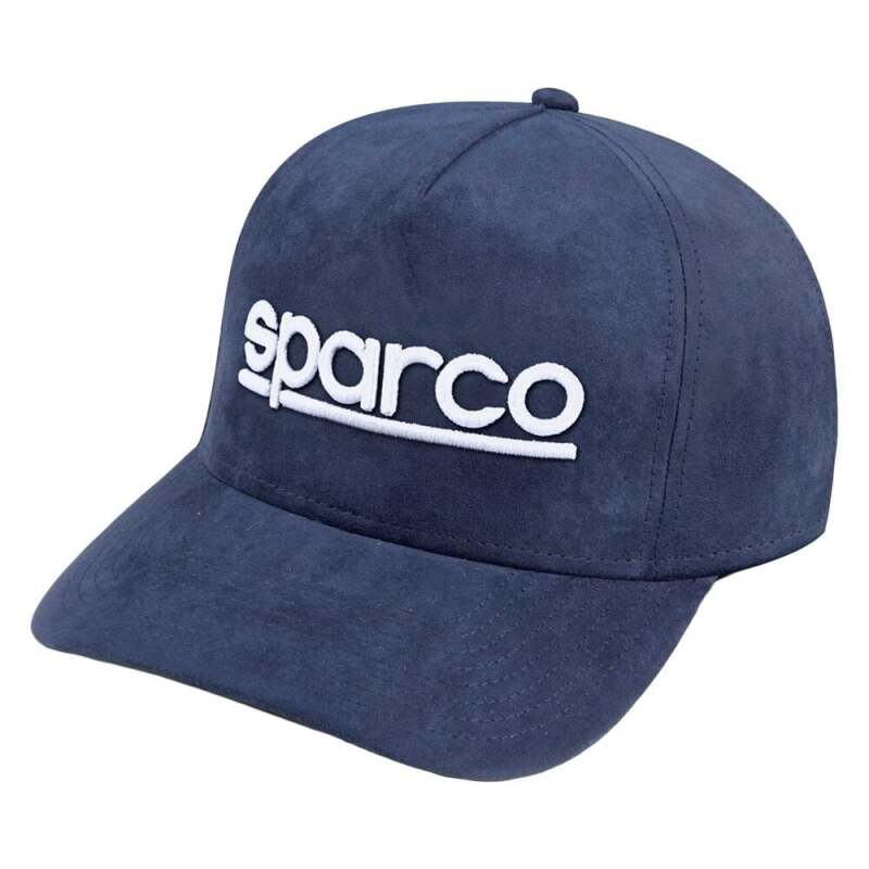 Sparco Cap Suede Navy-thumbmail-1