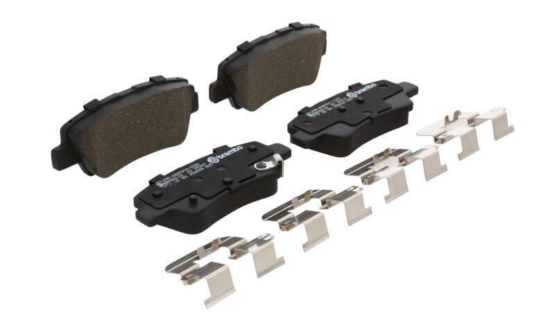 Brembo OE 21-23 Hyundai Kona/19-24 Kona Electric/19-21 Veloster Low-Met Brake Pad - Rear-thumbmail-6