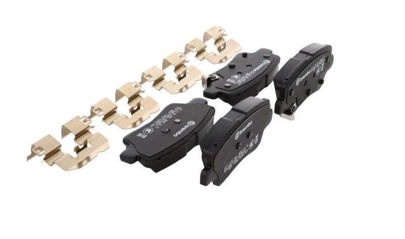 Brembo OE 21-22 Hyundai Accent/19-24 Nexo/2016 Sonata/2019 Sonata PRIME Low-Met Brake Pad - Rear-thumbmail-6