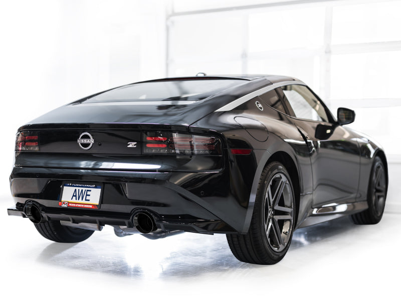 AWE 2023 Nissan Z RZ34 RWD Touring Edition Catback Exhaust System w/ Diamond Black Tips-thumbmail-4