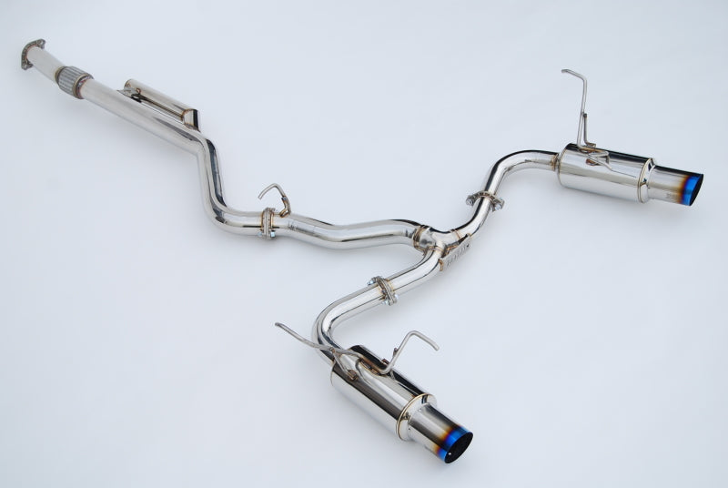 Invidia 2022+ Subaru WRX N1 Twin Outlet Single Layer Tip Cat-Back Exhaust-thumbmail-5