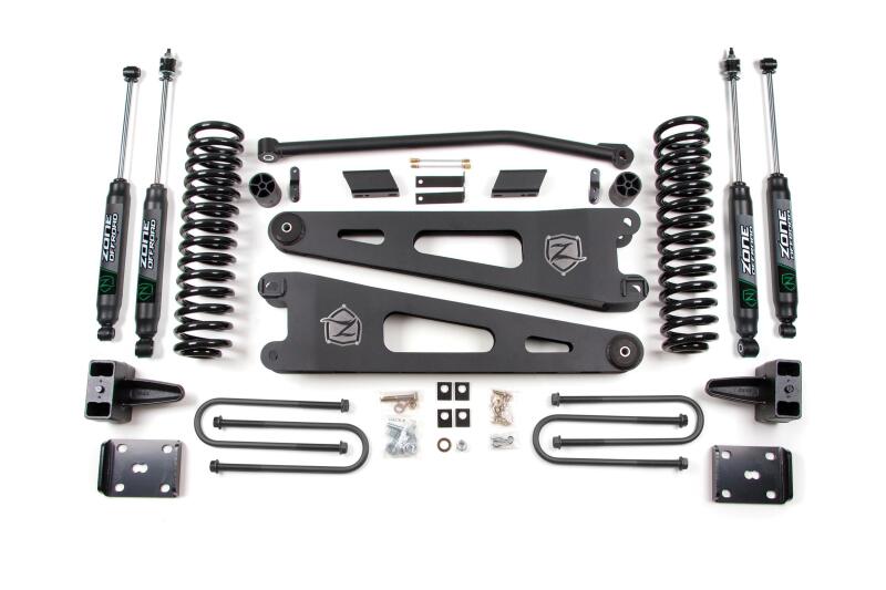 Zone Offroad 11 F SD 4in Radius Arm System - Diesel w/ovrld-thumbmail-1