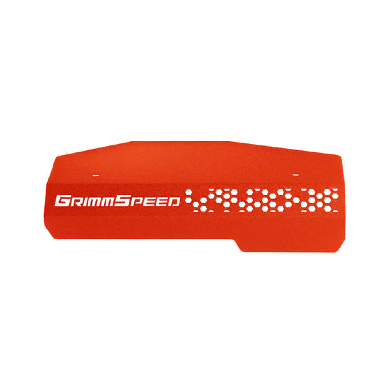 GrimmSpeed 2022+ Subaru WRX Pulley Cover - Red-thumbmail-1