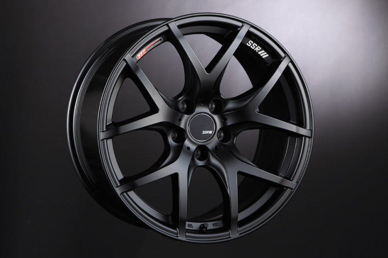 SSR GTV03 19x8.5 5x114.3 38mm Offset Flat Black Wheel 11+ WRX / 08+ STI / 11+ tC / 93-98 Supra-thumbmail-3