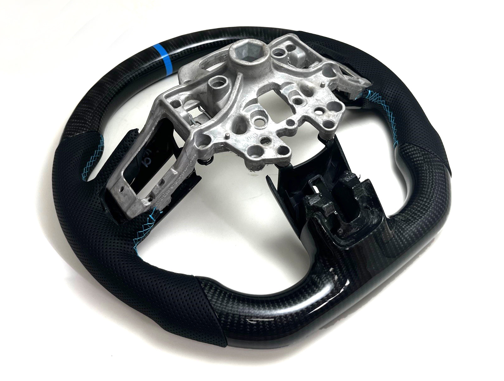 Ford Mustang Carbon Fiber Steering Wheel Option 1-thumbmail-3