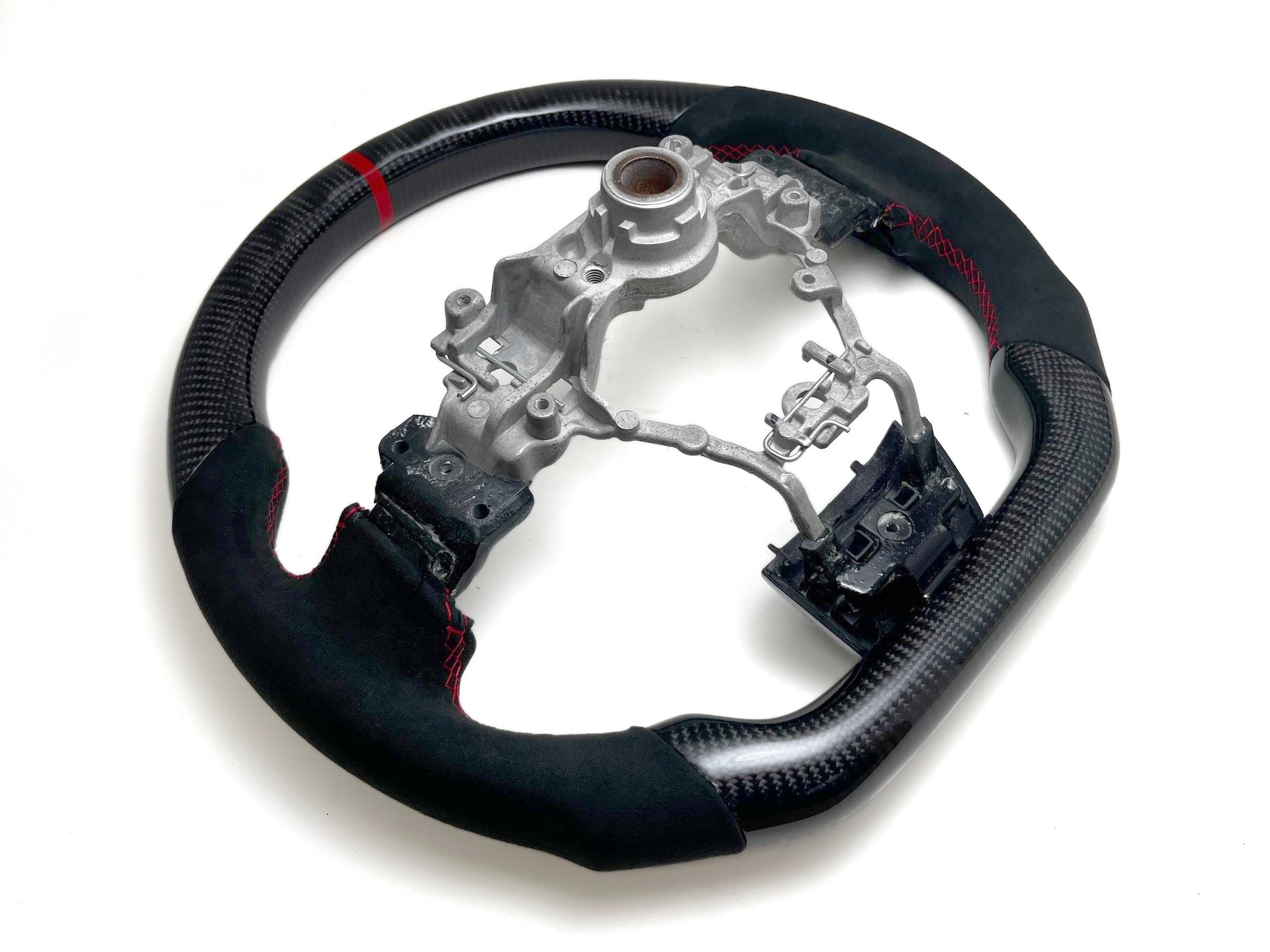 Subaru WRX Carbon Fiber Steering Wheel Option 1-thumbmail-3