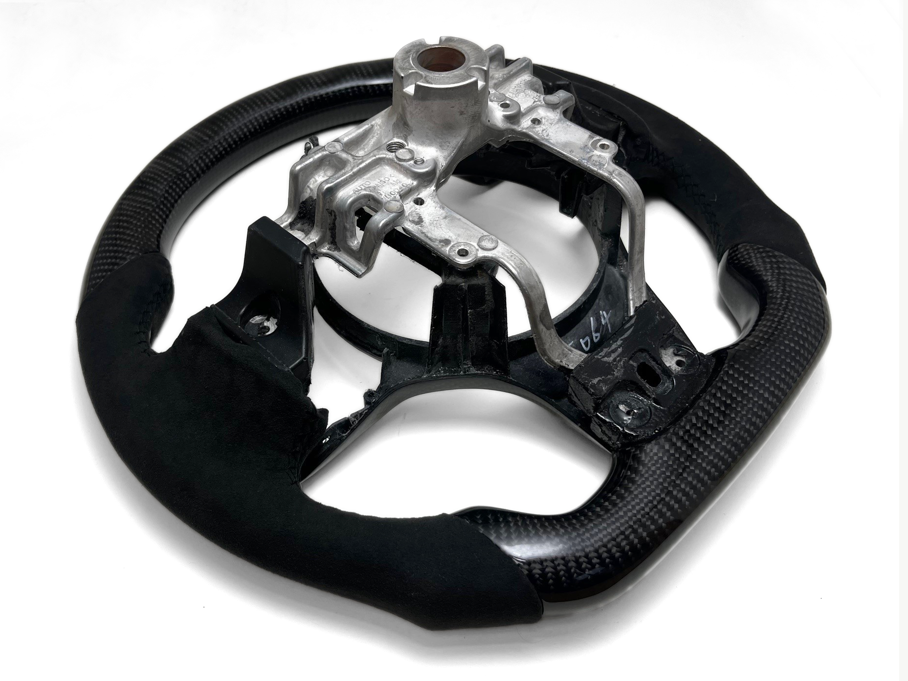 Mitsubishi EVO X Carbon Fiber Steering Wheel Option 3-thumbmail-3