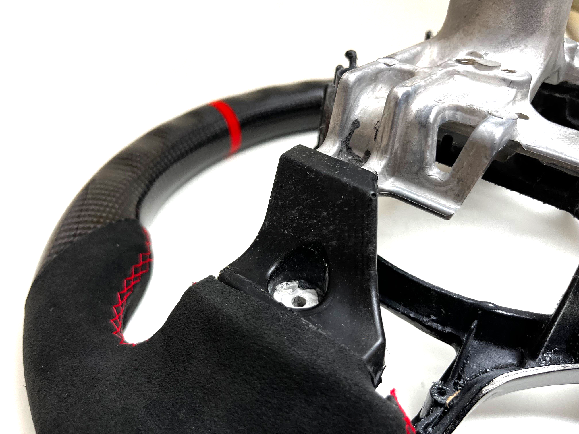Mitsubishi EVO X Carbon Fiber Steering Wheel Option 1-thumbmail-4