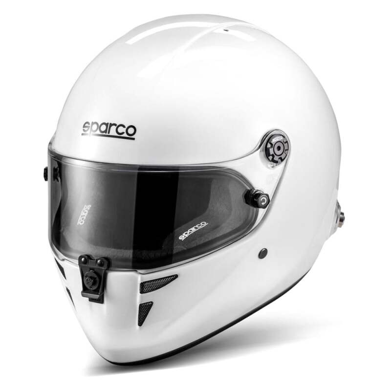 SPARCO Stealth RF Helmet - XX Large - White/Black-thumbmail-1