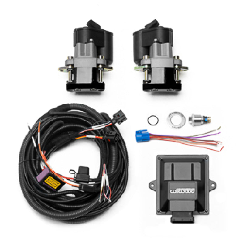 Wilwood Electronic Parking Brake Rear Retrofit Kit w/ Switch Harness - Black Powder Coat Caliper-thumbmail-1
