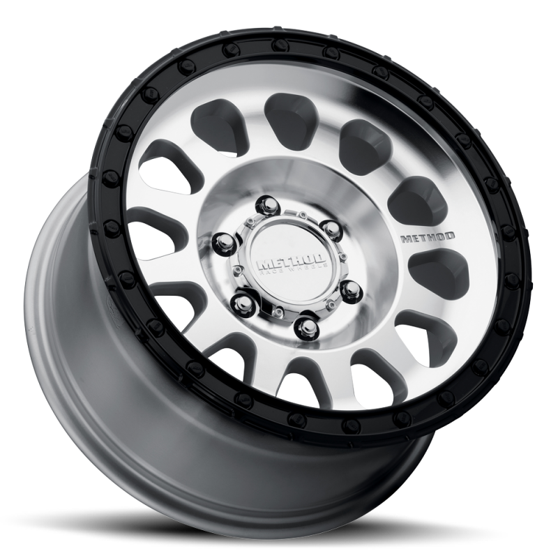 Method MR315 17x8.5 0mm Offset 6x5.5 106.25mm CB Machined Wheel - Gloss Black Lip-thumbmail-2