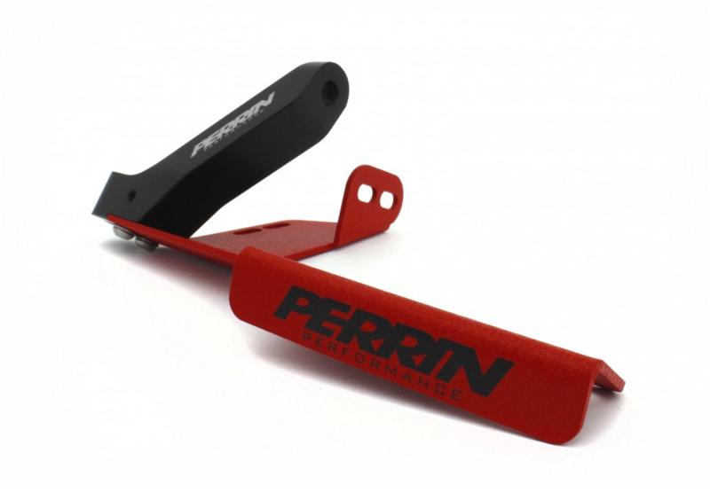Perrin 08-12 Subaru STi Hatchback / 11-12 STi Sedan Master Cylinder Bracket - Red-thumbmail-3