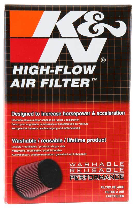 K&N Universal Clamp-On Air Filter - 2 1/4in 10 DEG FLG 3 1/2in OD 6in H-thumbmail-3