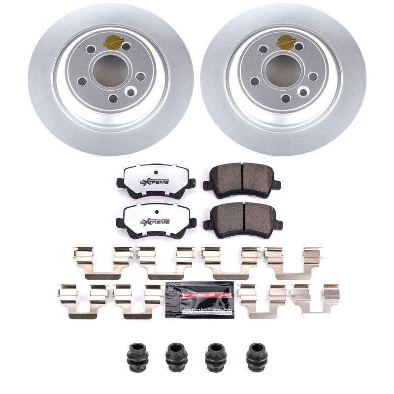 Power Stop 11-18 Volvo S60 Rear Z36 Coated Truck & Tow Brake Kit-thumbmail-1