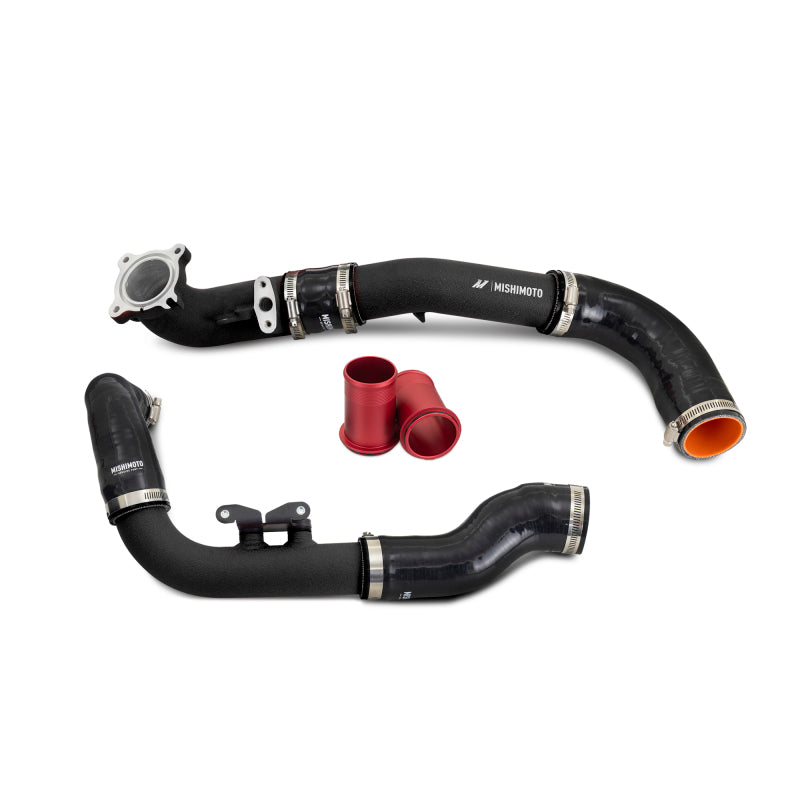 Mishimoto 2023+ Toyota GR Corolla Intercooler Pipe Kit - Micro Wrinkle Black-thumbmail-4