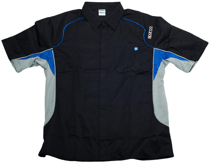 Sparco T-Shirt Circuit Tri Chrcl MED-thumbmail-1