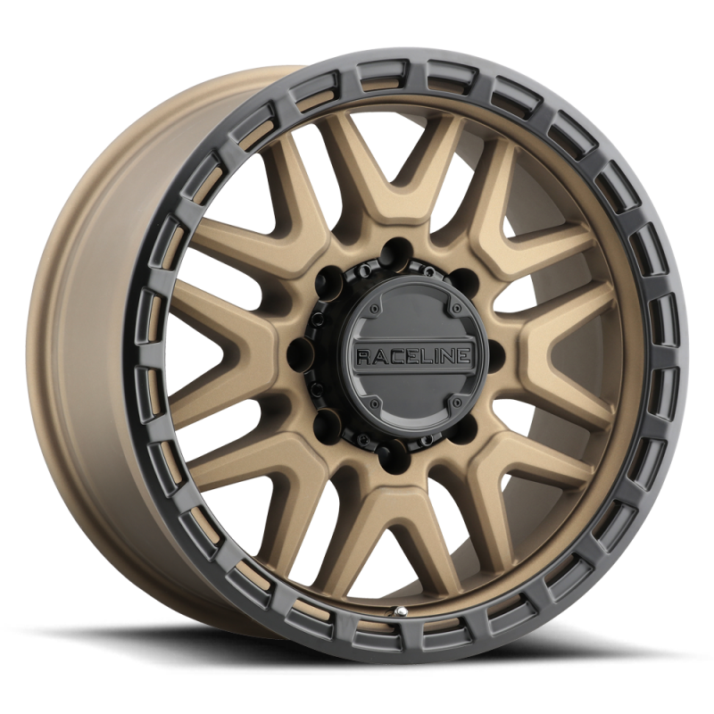 Raceline 953BZ Krank 20x9in / 8x165.1 BP / 0mm Offset / 125.2mm Bore - Bronze-thumbmail-3