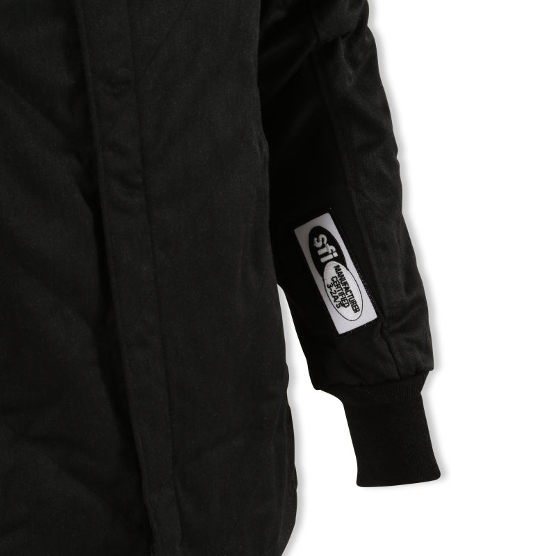 RaceQuip Black Chevron-5 Jacket SFI-5 - XLG-thumbmail-3