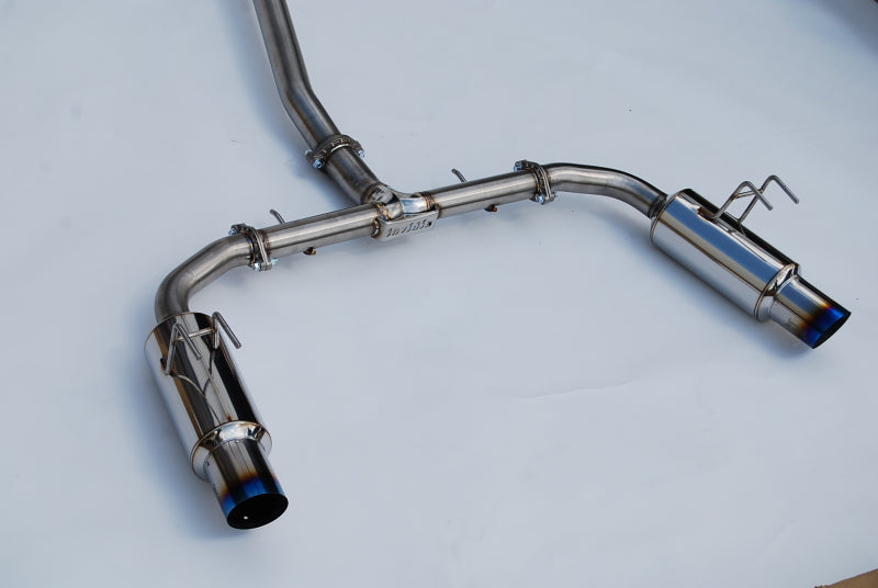 Invidia 2022+ Honda Civic Si (1.5T) 70mm N1 Cat Back Exhaust - Burnt TI Tips-thumbmail-3