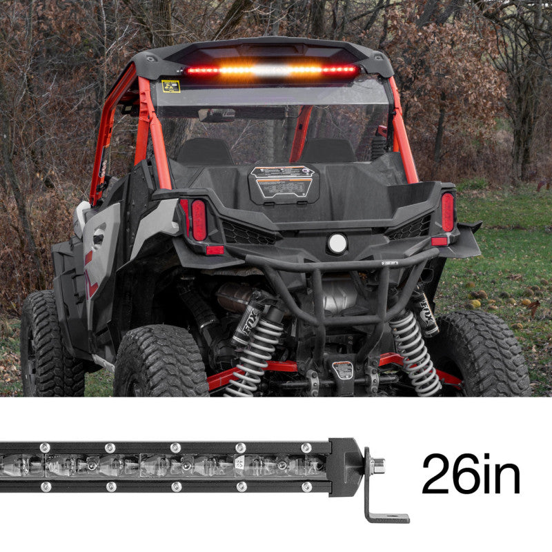 XK Glow Super Slim Offroad LED Chase Bar 4 Modes 72w 26in-thumbmail-1