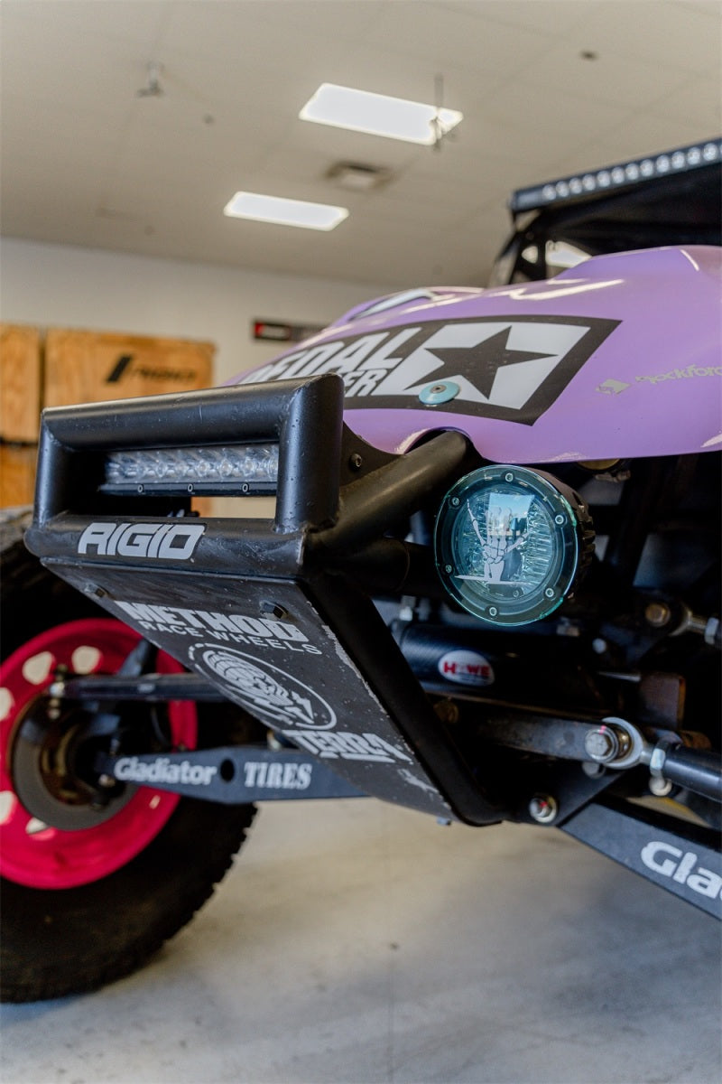 Rigid Industries x SHREDDY 360-Series 4in Lights w/Wt Bcklght (2) + 6 Covers (2 Pink/2 Teal/2 Blk)-thumbmail-7