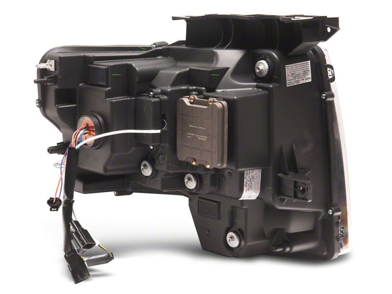 Raxiom 09-14 Ford F-150 CXR Series LED Projector Headlights- Black Housing- Clear Lens-thumbmail-2