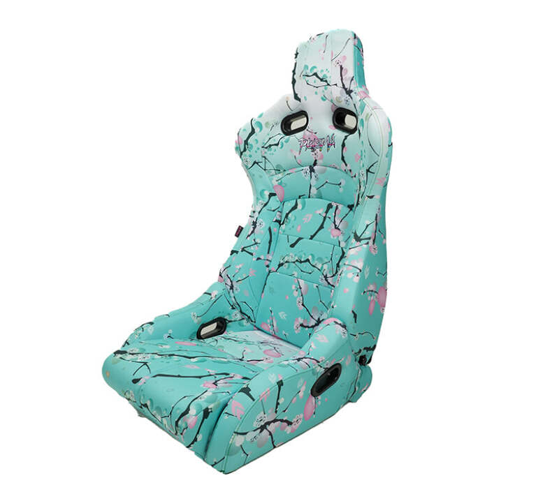 NRG Prisma Lab Reclinable Bucket Racing Seat - Pair (Blue)-thumbmail-2