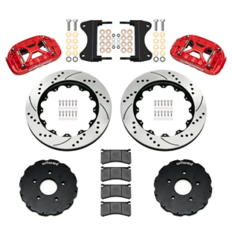 Wilwood kit front XRS6R C7 vette 2014-UP 14.00 rotor SRP red-thumbmail-1