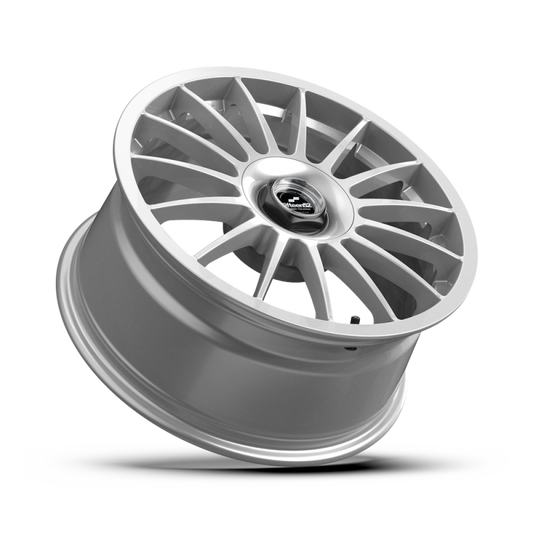 fifteen52 Podium 19x8.5 / 5x114.3 BP / 35 ET / 73.1 CB / 6.14 BS / Speed Silver Wheel