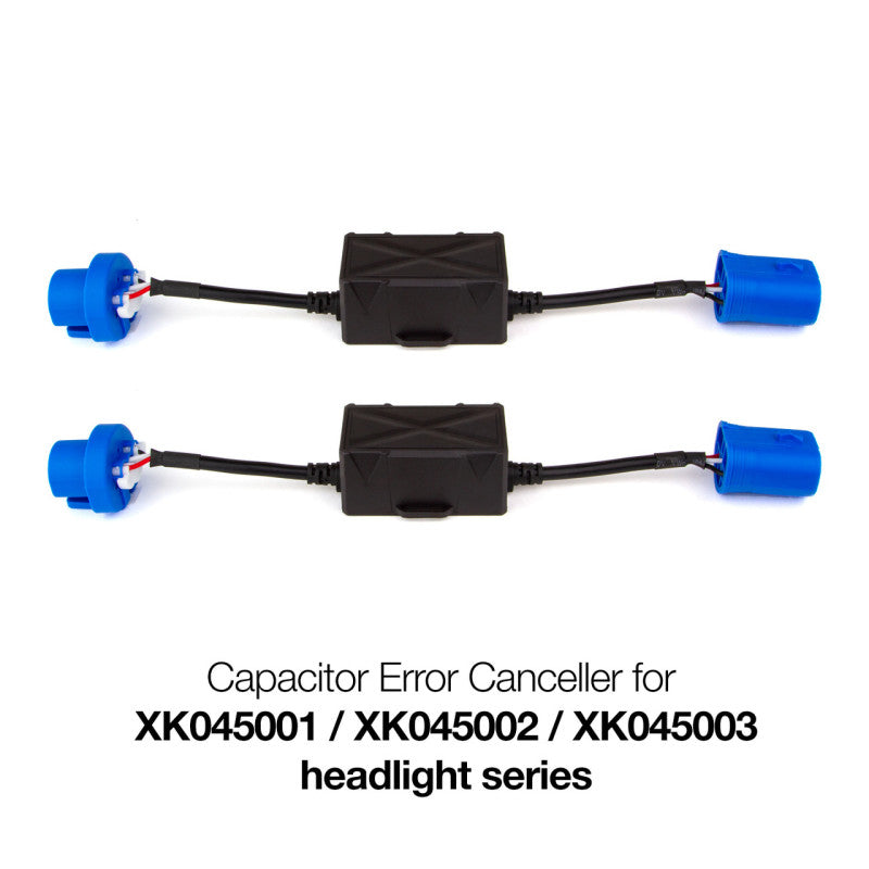 XK Glow Error Canceller Capacitor Lite Elite RBG Headlight Bulbs (2 in 1) - 9007-thumbmail-1